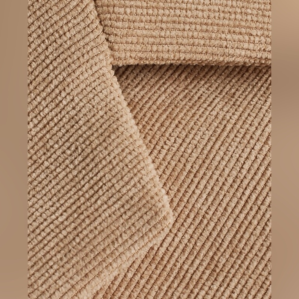 Express Corduroy Cinched Boyfriend Blazer - Picture 7 of 11